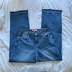 Vintage Y2K Juicy Couture Studded Bootcut Jeans